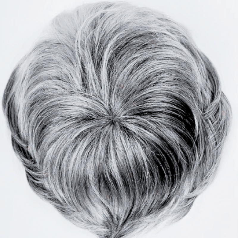 9*9cm Base Silver Full Hand tied Mono Base 100% Virgin Remy Hair Topper