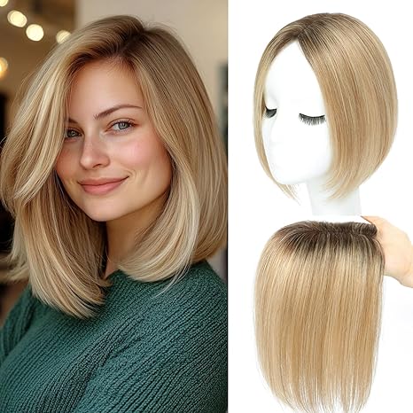 Hot Sale Straight Hair Topper For Women With Thinning Hair