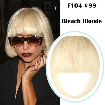 New Arrival Invisible Clip in Fringe Bangs Fake Bangs for Woman