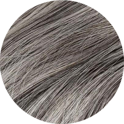 Straight Natural Hair Topper with Bangs For Women High quality Hairstyle clips in own hair blends perfectly