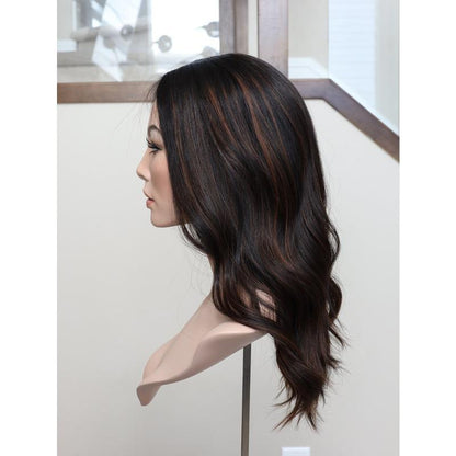 Natural Wavy Hair Topper Perfect Women  thinning hair，Natural-Looking Wavy Style