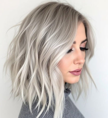 【Buy 1 Get 1 50% Off】Premium Wavy Hair Topper for Women-Instant Confidence Boost！