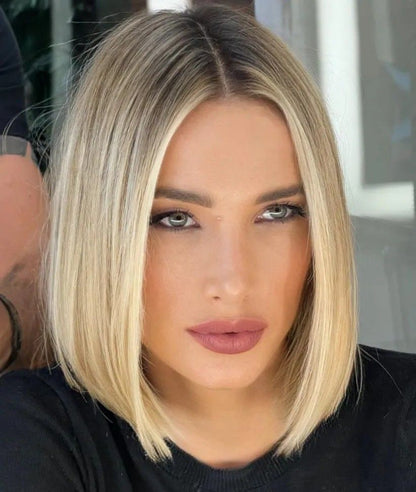 Summer Comfortable and Breathable Straight Hair Topper For Thinning Hair