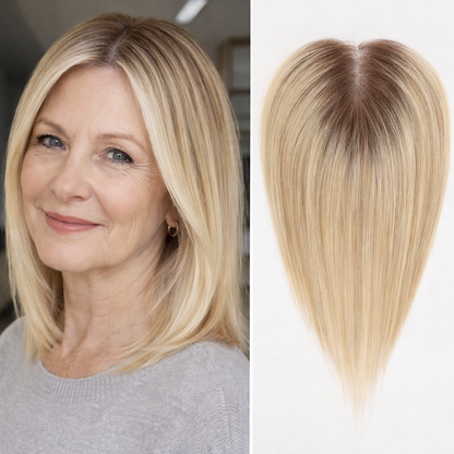 Seamless Hair Topper for Instant Fullness - Everyday Volume & Confidence