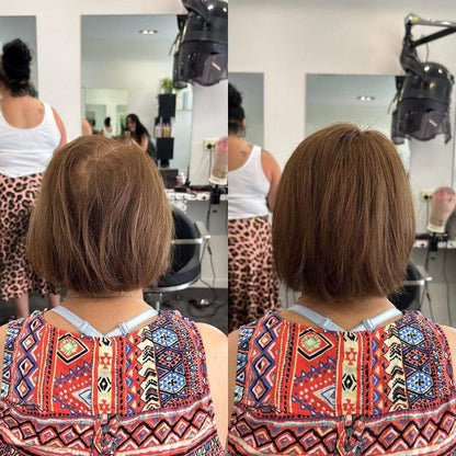 Instant Crown Volume Invisible Hair Topper – Seamless Coverage for Thinning Hair