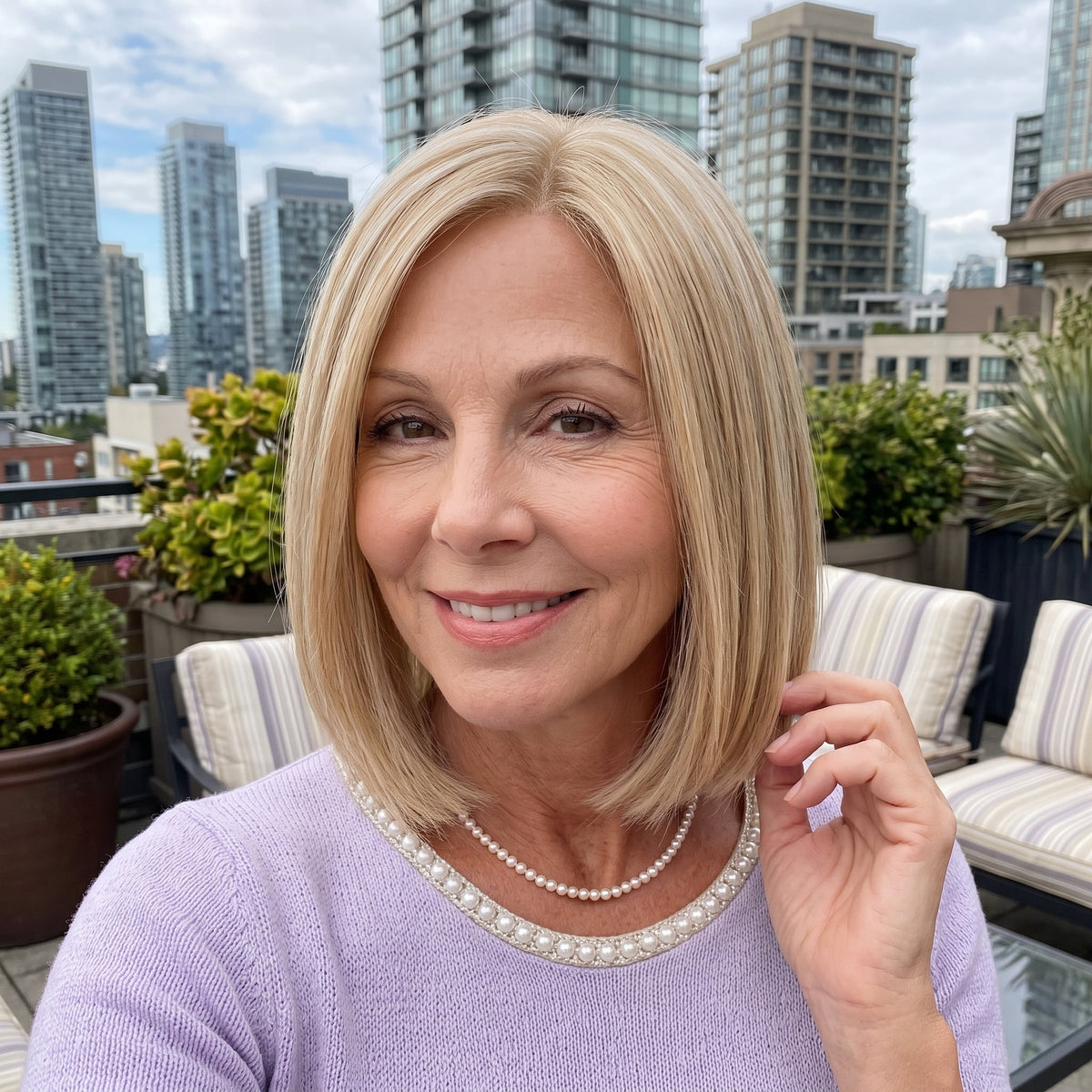 Seamless Clip-In Crown Hair Topper for Thinning Hair
