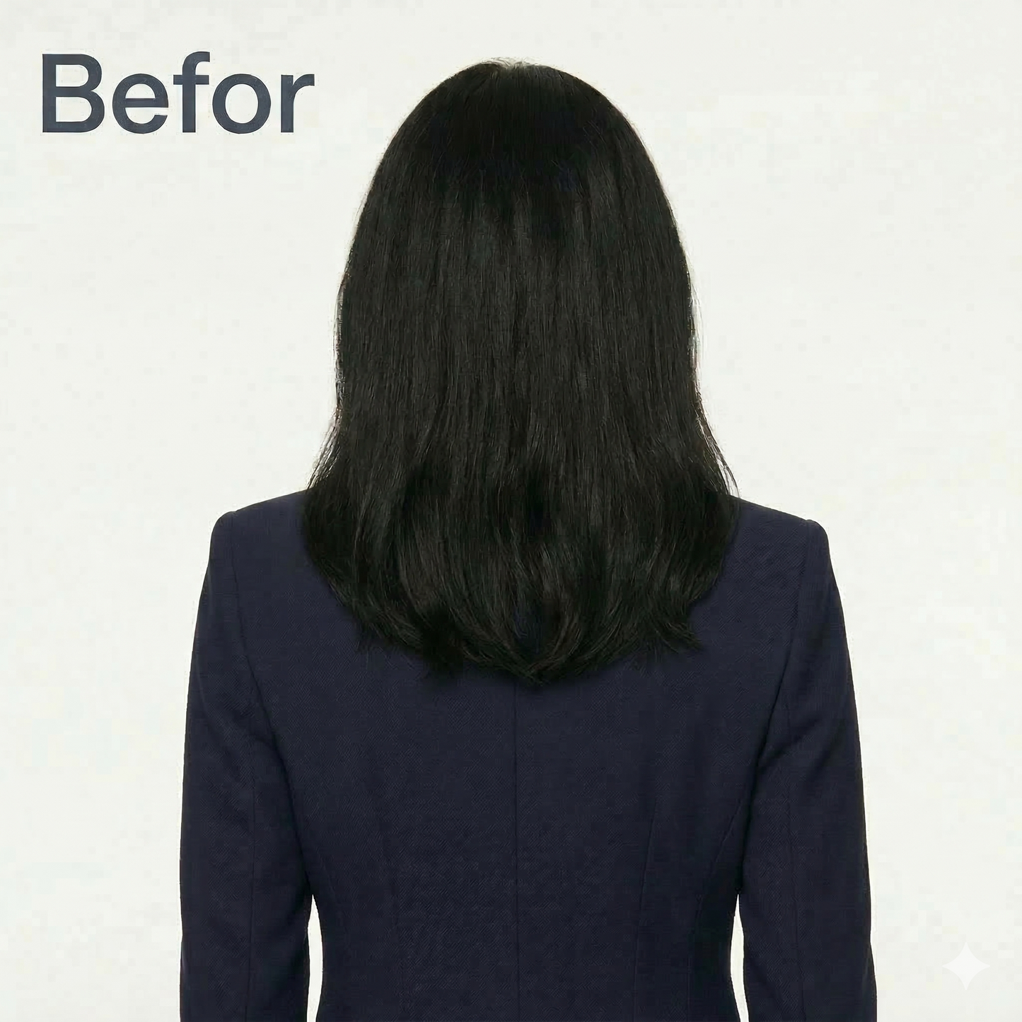100% Human Hair Halo Extensions - Jet Black