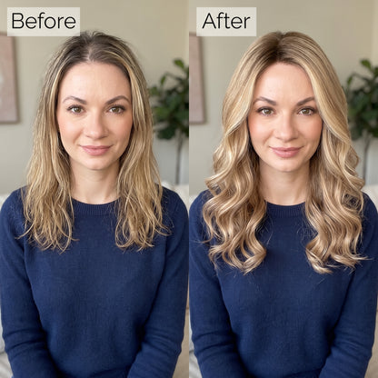 Premium Wavy Hair Topper for Thinning Hair