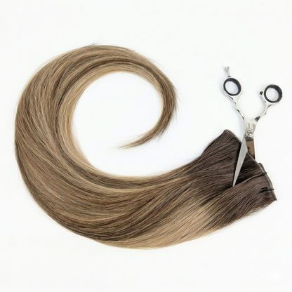 Genius Weft Human Hair Extensions (#14)