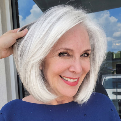 Natural Hair Topper – Seamless Crown Coverage for Thinning Hair & Instant Volume Booster