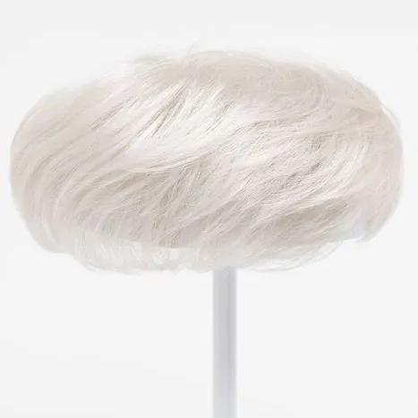 Short Pixie Cut Human Hair Topper with Bangs for Women