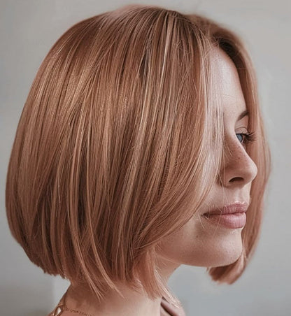 Full Hand-tied Mono Base Hair Topper NO Bangs Clip-in Thick Hairpiece for Women