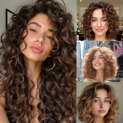 Luxury Curly Hair Toppers for Women with Thinning Hair