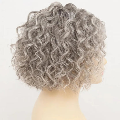 Sohaila Sarbaz--Premium Curly Mono Base Hair Toppers Human Hair for Women VIVACROWN