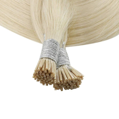 I Tip-  Human Hair I Tip Hair Extensions Blonde (#613)