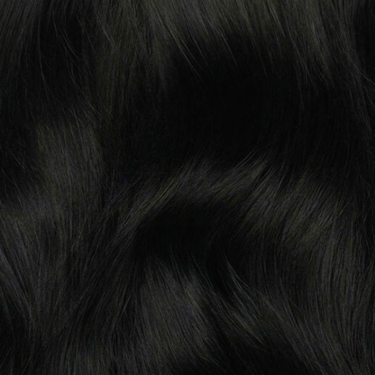 100% Human Hair Halo Extensions - Ash Brown Highlights