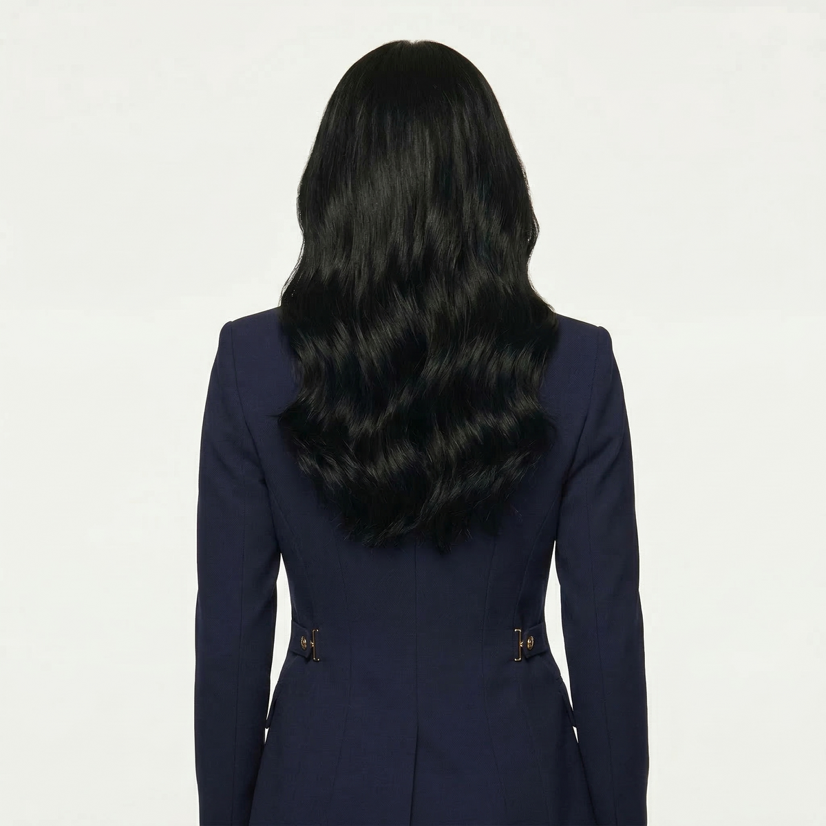 100% Human Hair Halo Extensions - Platinum Blonde