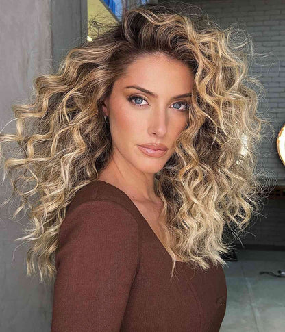 Breathable Curly Hair Topper - Summer Women's Fashion