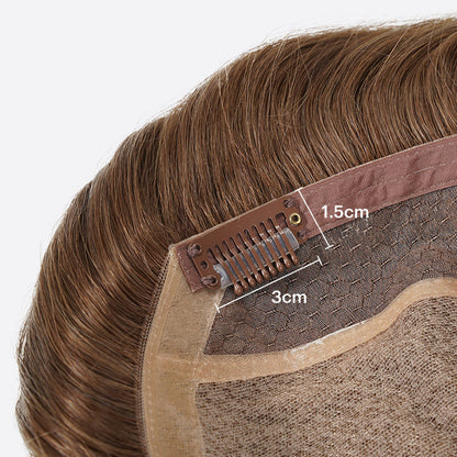 Natural Hair Topper – Seamless Crown Coverage for Thinning Hair & Instant Volume Booster
