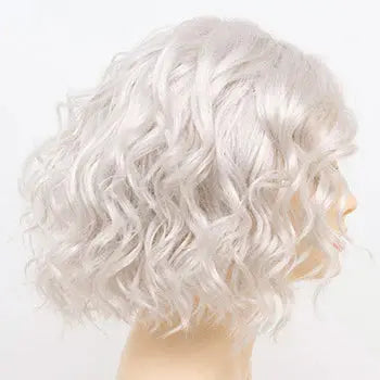 Brown Lace Base Wavy Human Hair Topper for Women