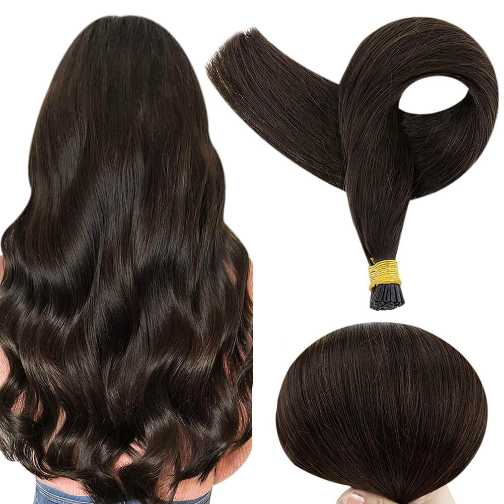 I Tip-  Human Hair I Tip Hair Extensions Blonde (#613)