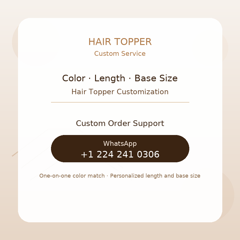 Hot Sale 10*12cm Virgin Remy Human Hair Topper for Women Hair Topper