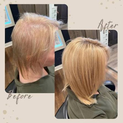 Instant Crown Volume Invisible Hair Topper – Seamless Coverage for Thinning Hair