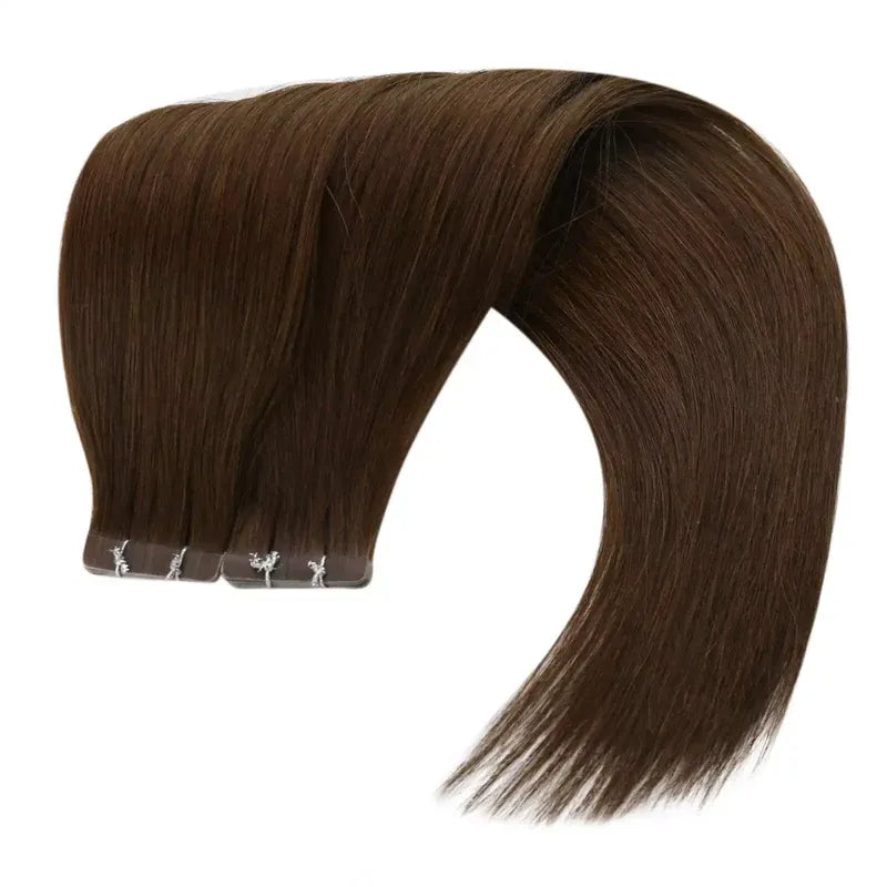 Straight Classic Tape-In Hair Extensions Color Red#2