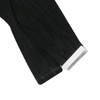 Straight Classic Tape-In Hair Extensions Color #1