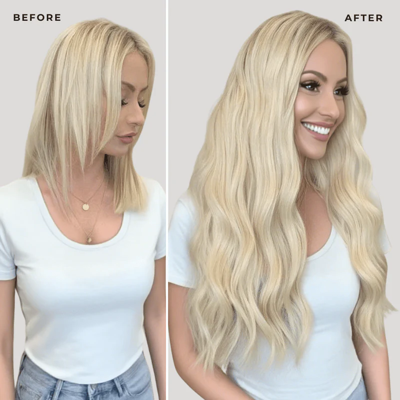 Straight Classic Tape-In Hair Extensions Color #24