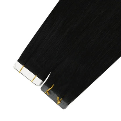 Straight Classic Tape-In Hair Extensions Color #1