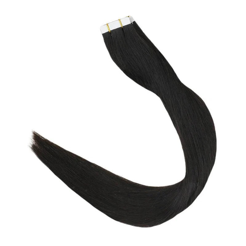 Straight Classic Tape-In Hair Extensions Color Red#4