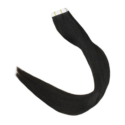 Straight Classic Tape-In Hair Extensions Color Red#4