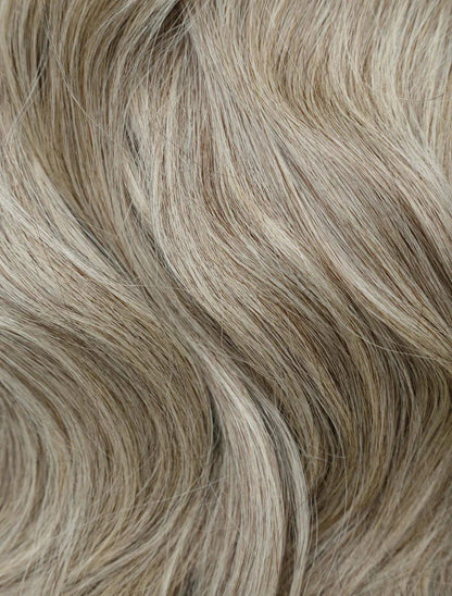 Human Hair Weft Sew In Extensions Platinum Blonde (#60)