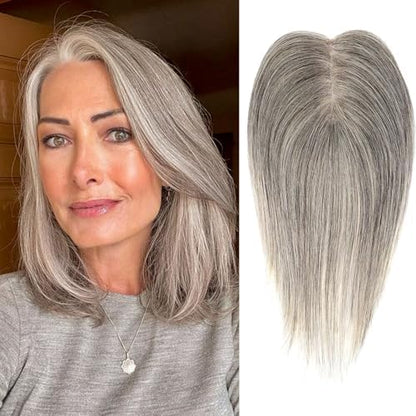 2025 Hot Sale Straight Hair Topper for Women,Comfortable with good breathability